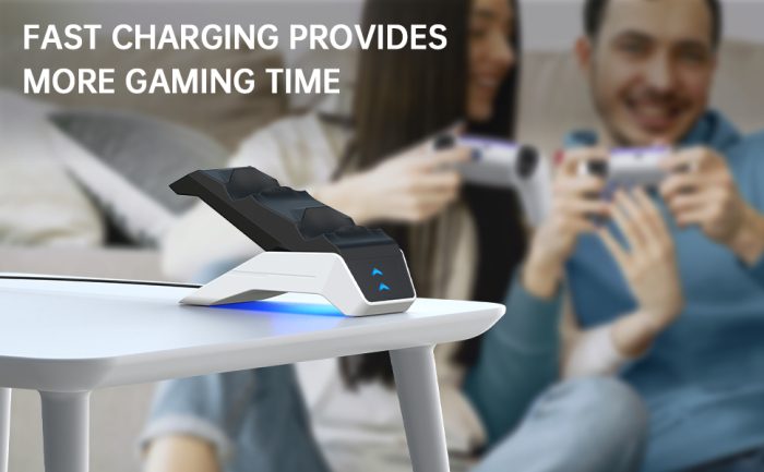 Choetech PS5 Dual Fast Charging Station with Power Adapter GM 02 3