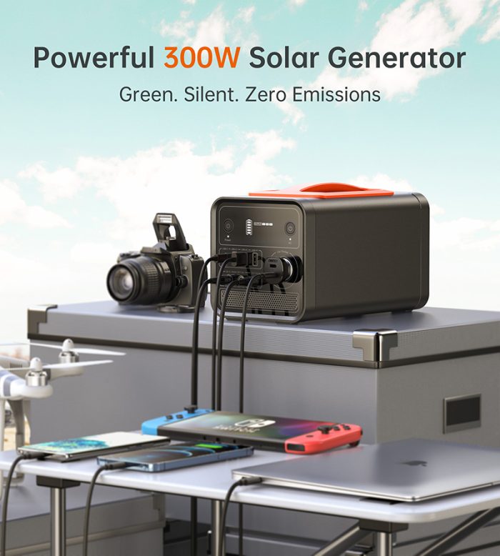 Choetech Portable Power Station 83200mAh 300W Solar Generator BS002 2
