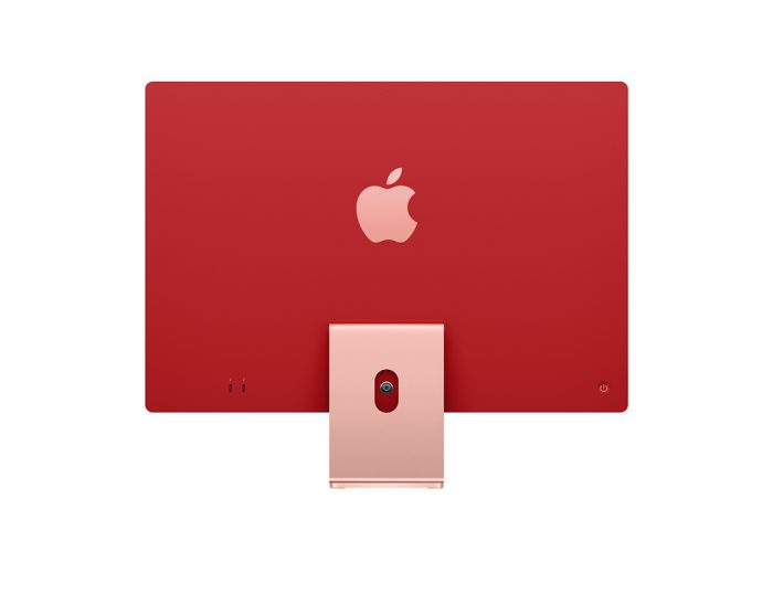 آی‎ مک 24 اینچ M3 پردازنده 8core - 8core حافظه رم 8 گیگابایت ظرفیت 256 گیگابایت SSD صورتی MQRD3 - تصویر 5