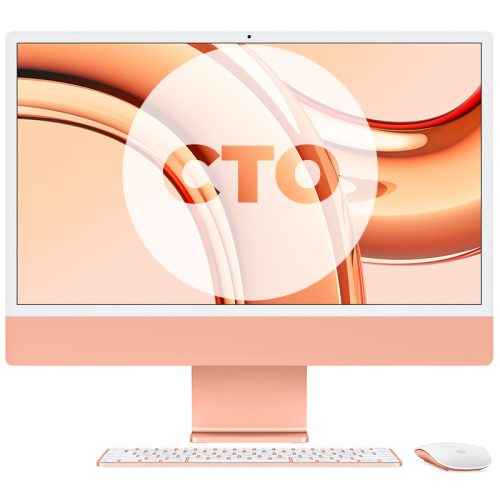 imac 24 inch m3 chip series with 4 thunderbolt port customized Hiapple ir4