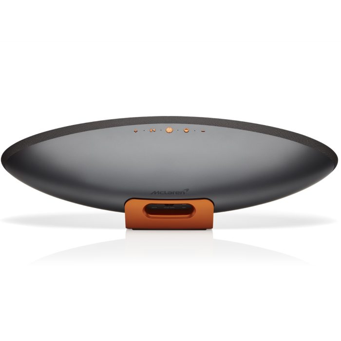 اسپیکر باورز اند ویلکینز Bowers & Wilkins مدل Zeppelin McLaren Edition رنگ Galvanic Grey & Papaya Orange - تصویر 3