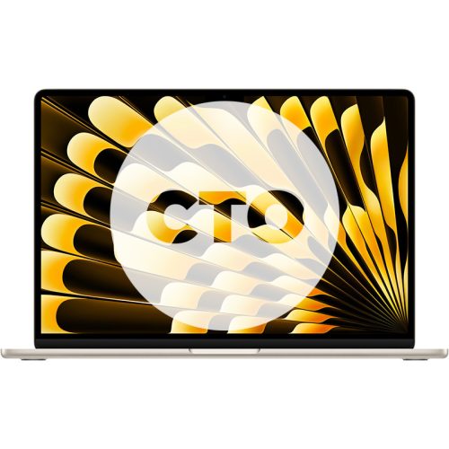macbook air 15 inch m3 chip series customized starlight 6