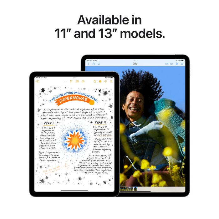 iPad Air 11 inch 2024 M2 Chip Series WiFi Cellular 5G LTE Blue 1