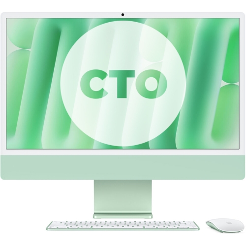 Apple 24 inch iMac with M4 Chip Series Green Customized Hiapple 17