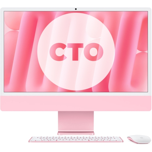 Apple 24 inch iMac with M4 Chip Series Pink Customized Hiapple 9