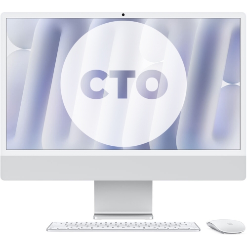 Apple 24 inch iMac with M4 Chip Series Silver Customized Hiapple 9