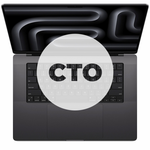 Macbook Pro 16 inch M4 Chip Series Customized Space Black Hiapple 15